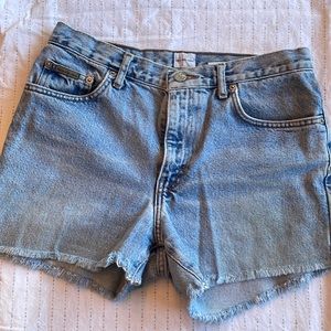 Calvin Klein Denim Cutoffs